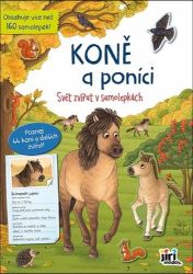 Svět zvířat v samolepkách Koně a poníci Svět zvířat v samolepkách Koně a poníci