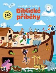 Samolepková knížka Biblické příběhy - neuveden - Omalovánky a samolepky pro děti Samolepková knížka Biblické příběhy