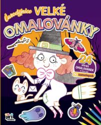 Čarodějnice - Velké omalovánky - Omalovánky pro děti Velké omalovánky Čarodějnice