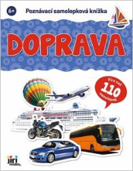Poznávací samolepková knížka Doprava - neuveden - Samolepkové knihy pro děti Poznávací samolepková knížka Doprava