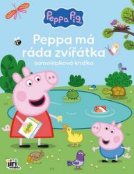 Velká samolepková knížka Peppa má ráda zvířátka