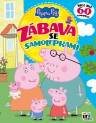 Zábava se samolepkami Prasátko Peppa