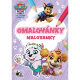 Tlapková patrola - Omalovánky A5 holky - Omalovánky Tlapková patrola Tlapková patrola - Omalovánky A5 holky