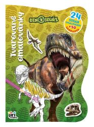 Tvarované omalovánky Dinosauři