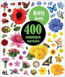 400 samolepek Květy - Samolepky pro děti 400 samolepek Květy