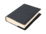 Obal na knihu KLASIK Velikost: M - 22,7 x 36,3 cm, Barva kůže: Černá vzorovaná (D48) Obal na knihu KLASIK Velikost: M - 22,7 x 36,3 cm, Barva kůže: Černá vzorovaná (D48)