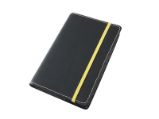 Kožený obal na diář Moleskine  M - 18 x 12 cm, Barva kůže: Černá hladká (D51)