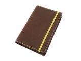 Kožený obal na diář Moleskine Velikost: S - 14 x 9 cm, Barva kůže: Hnědá Nubuk (D54) - Kožené diáře Kožený obal na diář Moleskine S - 14 x 9 cm, Barva kůže: Hnědá Nubuk (D54)