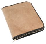 Obal se zipem A4 D216 Hnědý Pull Up - Obaly Obal se zipem A4 D216 Hnědý Pull Up