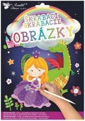 Vyškrabávací obrázky - Princezna 16,5 x 21 cm (2 ks) - Kreativní knihy pro děti Vyškrabávací obrázky - Princezna 16,5 x 21 cm (2 ks)
