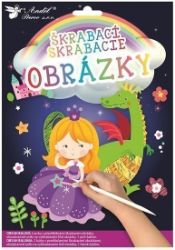 Vyškrabávací obrázky - Princezna 16,5 x 21 cm (2 ks) - Kreativní knihy pro děti Vyškrabávací obrázky - Princezna 16,5 x 21 cm (2 ks)