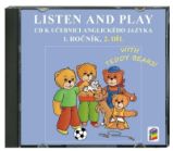 CD Listen and play - WITH TEDDY BEARS!, 2. díl - k učebnici angličtiny 1. ročník CD Listen and play - WITH TEDDY BEARS!, 2. díl - k učebnici angličtiny 1. ročník