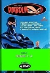 Diabolik 01 - 4 DVD pack - Pohádky a rodinné filmy Diabolik 01 - 4 DVD pack