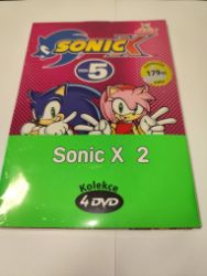 Sonic X 2 - kolekce 4 DVD - Pohádky a rodinné filmy Sonic X 2 - kolekce 4 DVD