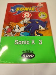 Sonic X 3 - kolekce 4 DVD - Pohádky a rodinné filmy Sonic X 3. - kolekce 4 DVD