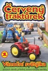 Červený traktůrek 01 - 3 DVD pack - Pohádky a rodinné filmy Červený traktůrek 01 - 3 DVD pack