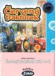 Červený traktůrek 02 - 3 DVD pack - Pohádky a rodinné filmy Červený traktůrek 02 - 3 DVD pack