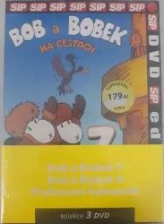Bob a Bobek 07, 08, Pruhovaní kamarádi - 3 DVD pack - Filmy Bob a Bobek 07, 08, Pruhovaní kamarádi - 3 DVD pack