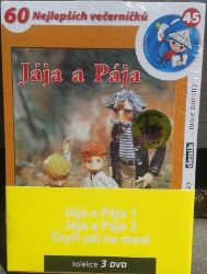 Jája a Pája 01, 02, Čtyři uši na mezi - 3 DVD pack - Pohádky a rodinné filmy Jája a Pája 01, 02, Čtyři uši na mezi - 3 DVD pack