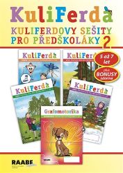 KuliFerda (5–7 let) - SADA 5 pracovních sešitů č.2 KuliFerda (5–7 let) - SADA 5 pracovních sešitů č.2