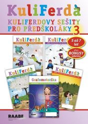 KuliFerda (5–7 let) - SADA 5 pracovních sešitů č.3 KuliFerda (5–7 let) - SADA 5 pracovních sešitů č.3