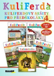 KuliFerda (5–7 let) - SADA 5 pracovních sešitů č.4 - Hana Nádvorníková - Předškolní výuka KuliFerda (5–7 let)