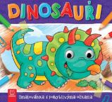 Dinosauři - Omalovánka s pohyblivýma očkama Dinosauři - Omalovánka s pohyblivýma očkama