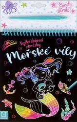 Vyškrábavací obrázky - Mořské víly