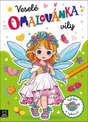 Omalovánka Veselé víly - Omalovánky pro děti Omalovánka Veselé víly