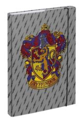 BAAGL Harry Potter Desky na školní sešity A4 - Nebelvír Erb - Školní desky a boxy BAAGL Desky na školní sešity Harry Potter Nebelvír Erb
