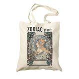 Plátěná taška Alfons Mucha - Zodiac Plátěná taška Alfons Mucha - Zodiac