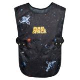 Dětská zástěra Pixel Space - Zástěry na výtvarnou výchovu BAAGL Dětská zástěra Pixel Space
