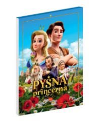 Pyšná princezna - Skicák Miroslav a Krasomila - Omalovánky princezny Pyšná princezna - Skicák Miroslav a Krasomila