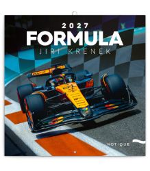 Kalendář 2027 poznámkový: Formule - Jiří Křenek, 30 × 30 cm (západní kalendarium) Kalendář 2027 poznámkový: Formule - Jiří Křenek, 30 × 30 cm (západní kalendarium)