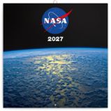 Kalendář 2027 poznámkový: NASA, 30 x 30 cm - Nástěnné kalendáře Kalendář 2027 poznámkový: NASA, 30 x 30 cm