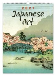 Kalendář 2027 nástěnný: Vintage plakáty - japonské umění, 33 x 46 cm - Nástěnné kalendáře Vintage plakáty Japonské umění 2027 - nástěnný kalendář