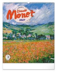 Kalendář 2027 nástěnný: Claude Monet, 48 x 56 cm