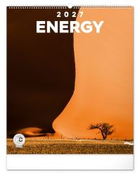 Kalendář 2027 nástěnný: Energie, 48 x 56 cm Kalendář 2027 nástěnný: Energie, 48 x 56 cm