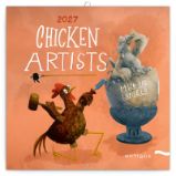 Chicken Artists 2027 - nástěnný kalendář