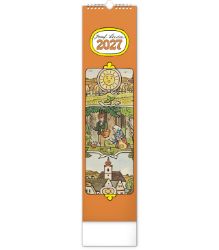 Kalendář 2027 nástěnný: Josef Lada, 12 x 48 cm - Nástěnné kalendáře Kalendář 2027 nástěnný: Josef Lada, 12 x 48 cm
