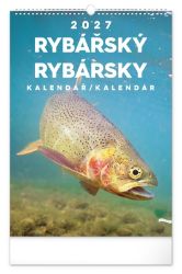 Rybářský kalendář 2027 - nástěnný kalendář