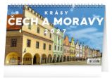 Krásy Čech a Moravy 2027 - stolní kalendář
