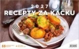 Kalendář 2027 stolní: Recepty za kačku, 23,1 x 14,5 cm