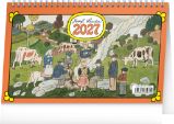 NOTIQUE Stolní kalendář Josef Lada 2027, 23,1 x 14,5 cm