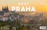 Kalendář 2027 stolní: Praha – Miluju Prahu, 23,1 x 14,5 cm - neuveden - Stolní kalendáře Praha 2027 - stolní kalendář