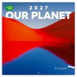 Kalendář 2027 poznámkový: Naše Planeta, 30 x 30 cm Kalendář 2027 poznámkový: Naše Planeta, 30 x 30 cm