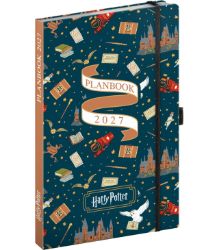Diář/notes 2027: Planbook - Harry Potter - Bradavický expres, 13 x 21 cm