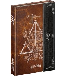 Diář 2027: Harry Potter - Relikvie smrti - týdenní, magnetický, 11 x 16 cm - Týdenní diáře Diář 2027: Harry Potter - Relikvie smrti - týdenní, magnetický, 11 x 16 cm