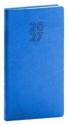 NOTIQUE Kapesní diář Aprint 2027, modrý, 9 x 15,5 cm