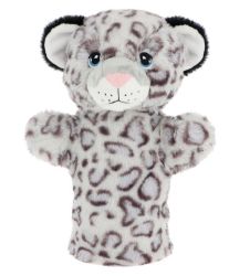 Keel Toys Keeleco plyšový maňásek na ruku eko 27 cm - Levhart sněžný Keel Toys Keeleco plyšový maňásek na ruku eko 27 cm - Levhart sněžný